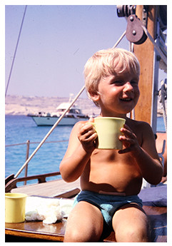 Voice over actor as child